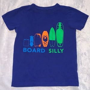 Boys CrewCuts Board Silly Tee Size 3 🏄